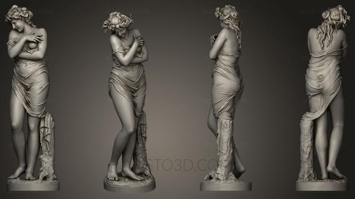 Figurines of girls (STKGL_0146) 3D model for CNC machine